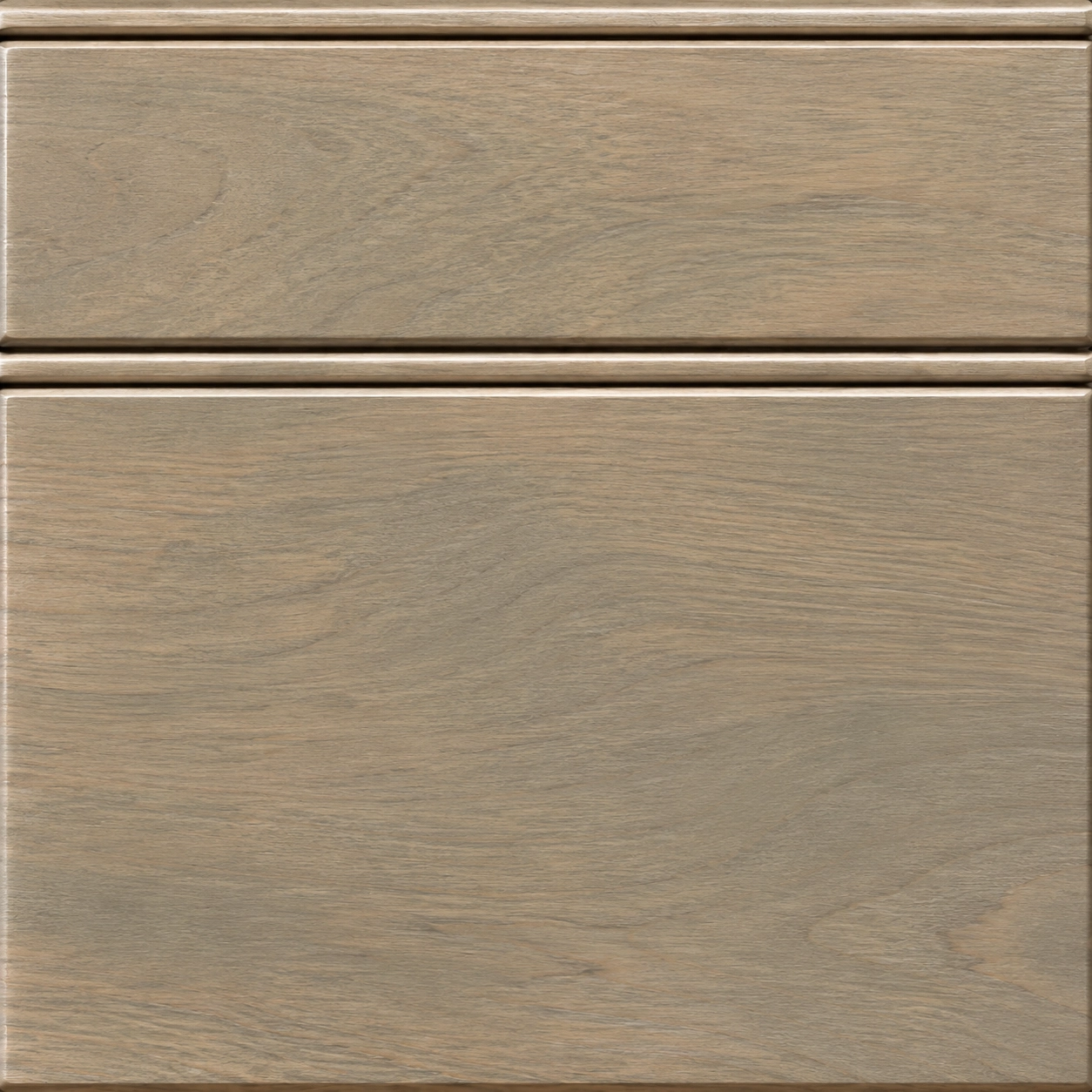 White Birch · Nickel · Brown glaze