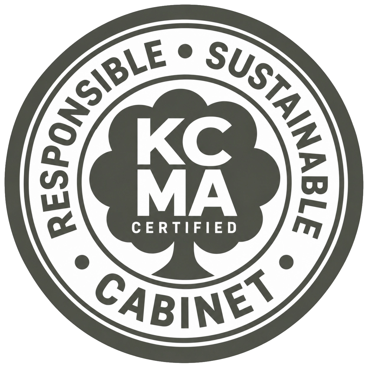 KCMA certified: responsible, sustainable cabinet