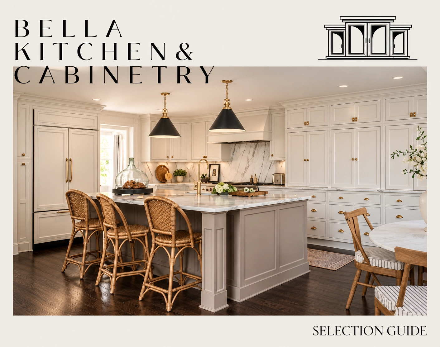 Cover of the Bella Kitchen & Cabinetry selection guide