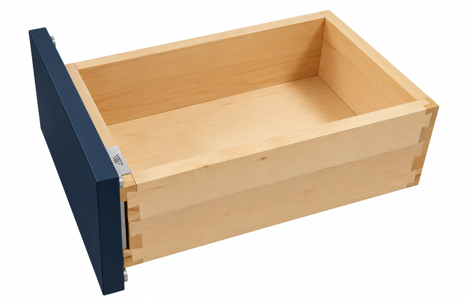 Birch wood dovetail drawer